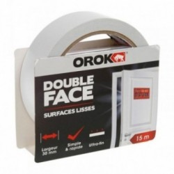 OROK Adhésif Double Face Surface Lisse