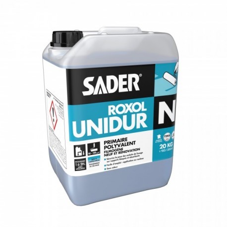 Primaire d'accrochage SADER Roxol Unidur N pour tous supports 20kg