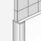 Angle extérieur GERFLOR Revela aluminium 260cm