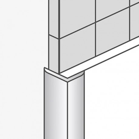 Angle extérieur GERFLOR Revela aluminium 260cm
