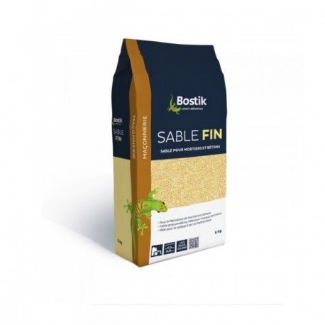 Sable fin 0,1 à 0,6mm BOSTIK 5kg