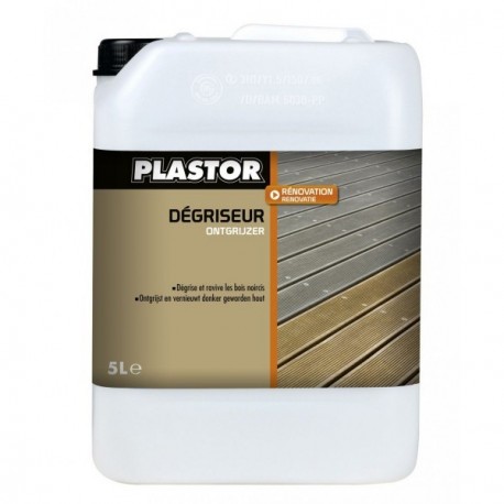 Dégriseur pour terrasses bois PLASTOR 5L