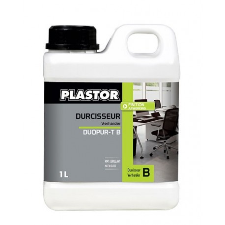 Finition béton PLASTOR DUOPUR-T B satin résine 0,8L + durcisseur 0,2L
