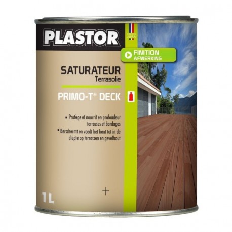 Saturateur PLASTOR Primo-T Deck incolore 1L