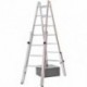Echelle double HYMER pour escaliers 2x7 marches