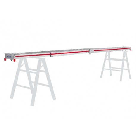 Plan de travail en alu HYMER TELESTEG 685900 extensible de 1m24 à