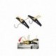 Kit de 2 supports d'échelles pour galerie de toit HYMER aluminium