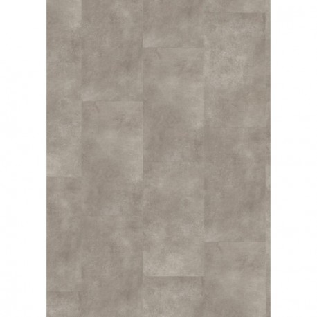 Revêtement de sol GERFLOR Création 55 à coller Bloom Uni Taupe paquet de 3,35m² dalles de 61x61cm