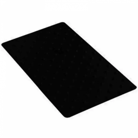 Dalle Caoutchouc Podotactile BTB noir 42x80cm