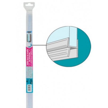 Joint bas-de-porte de douche GEB double-lèvres 1m