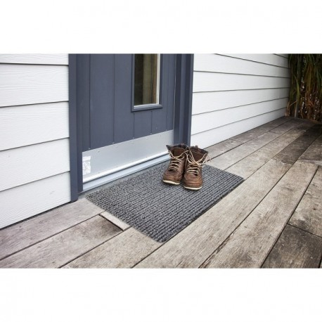 Tapis d'extérieur DAKOTA MERCURY Anthracite 50x80cm