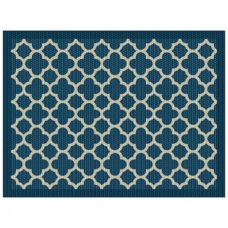 Tapis Déco Velvet Géo 60x80cm