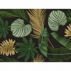 Tapis Déco VELVET Leaves