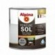 Peinture sol intérieur satin ALPINA 0,5L gris béton