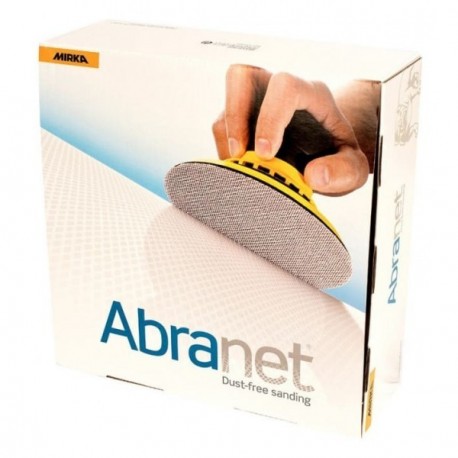Abrasif MIRKA Abranet Ø150mm Grip P80 X10
