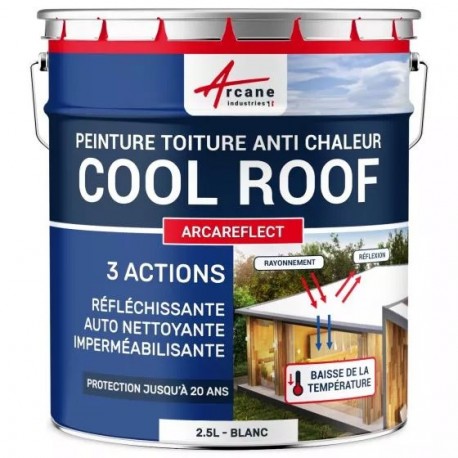 Peinture Toiture ARCAREFLECT CoolRoof 2,5L