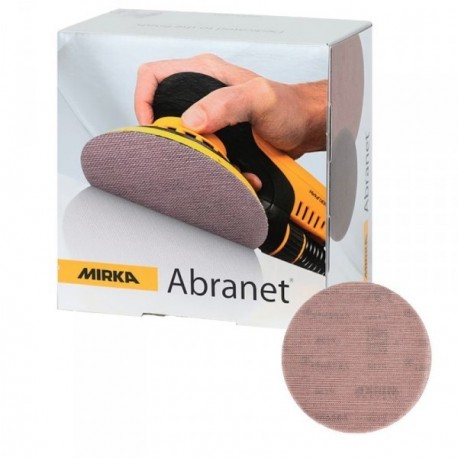 Abrasif MIRKA Abranet Ø175mm Grip P80x50