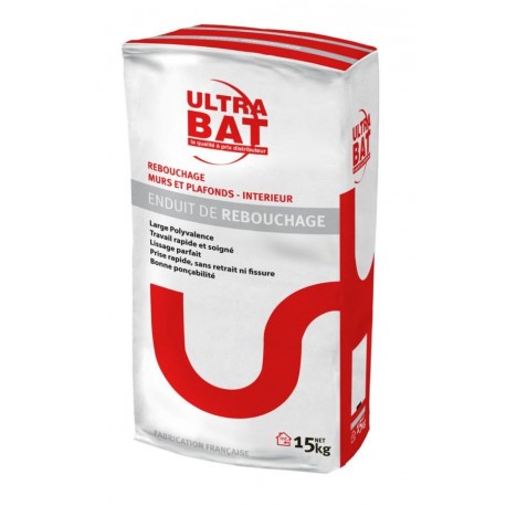 Enduit de rebouchage ULTRABAT 15kg
