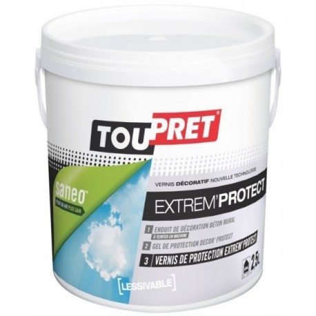 Vernis décoratif TOUPRET Bâtiment Extrem Protect 2,5L