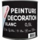 Peinture acrylique TDP Décoration brillant blanc 0,5L