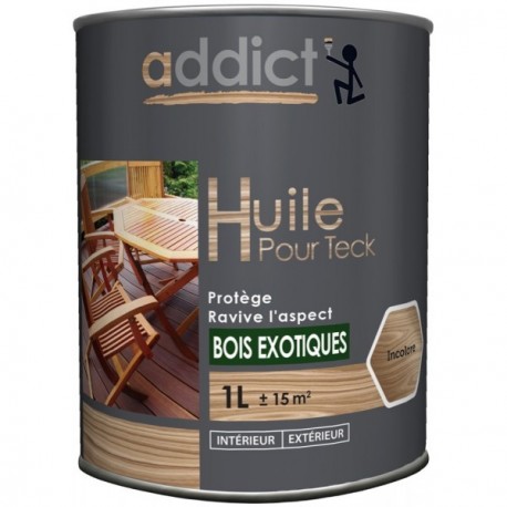 Huile pour teck ADDICT 1L