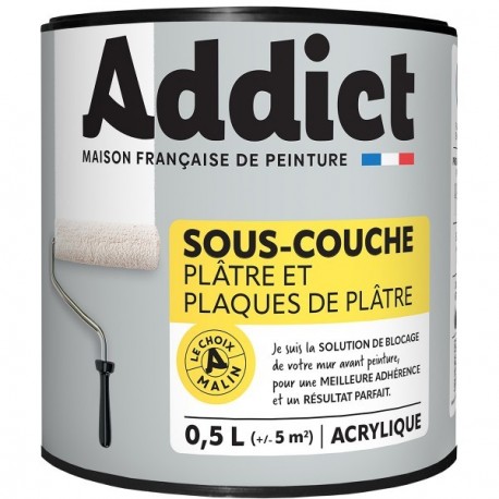 Sous-couche ADDICT acrylique blanc 0,5L