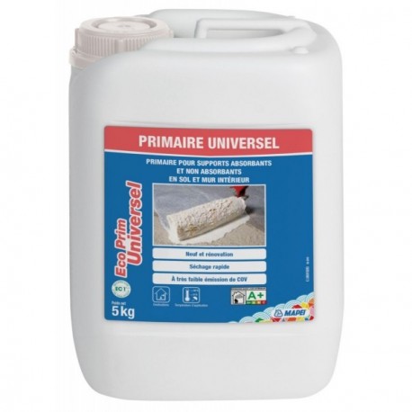 Primaire d'adhérence universel ECO PRIM pour tous types de supports 5kg
