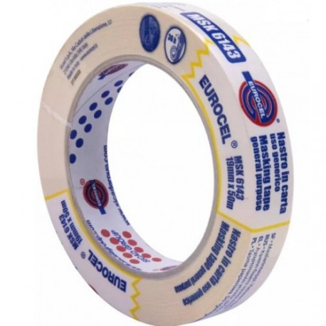 Ruban de masquage EUROCEL MSK6143 60°C 50mx19mm