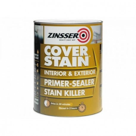 Primaire ZINSSER Cover Stain blanc 1L