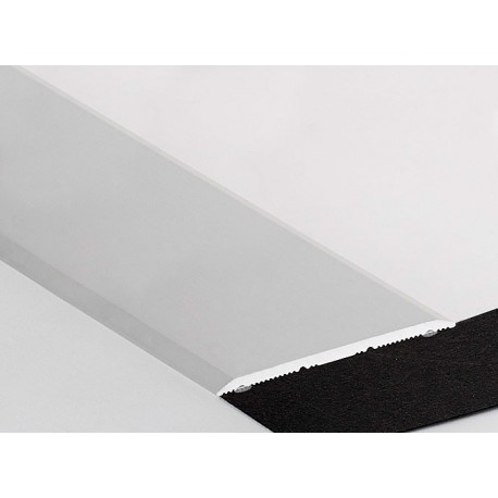 Seuil plat adhésif ROMUS 1,00m réf.2570 alu incolore