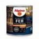 Peinture fer anti-rouille brillante ALPINA 0,5L carbone