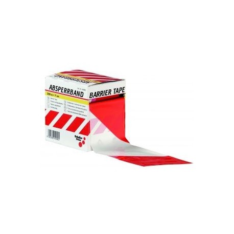 Ruban de signalisation SCHULLER rouge/blanc