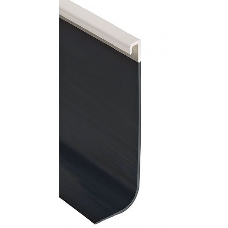 Remontée de plinthe ROMUS PVC rigide blanc 2,5m