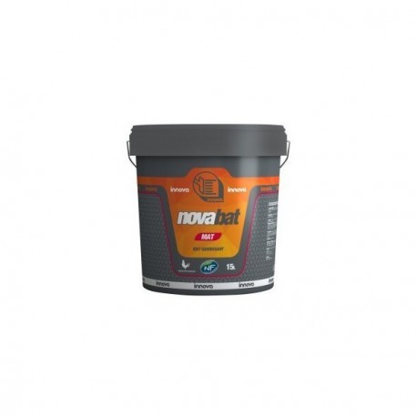 Peinture INNOVA Novabat mat acrylique blanc 15L