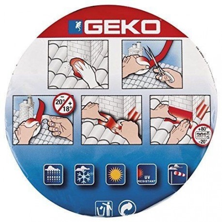 Bande d'étanchéité bitume GEKO 100mmx10m