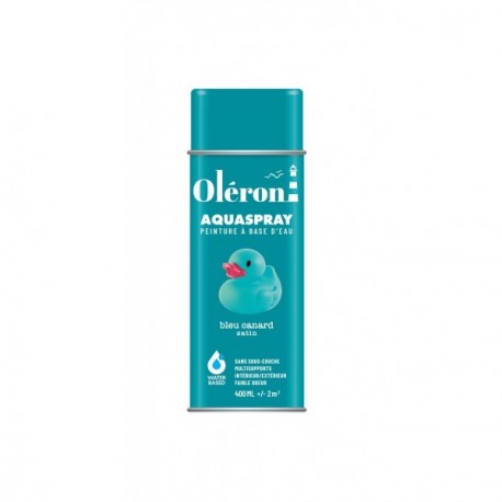 Aérosol TECHNIMA Aquaspray Oléron bleu canard satiné 400ml