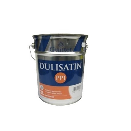 Peinture GUITTET Dulisatin PPI blanc 3L