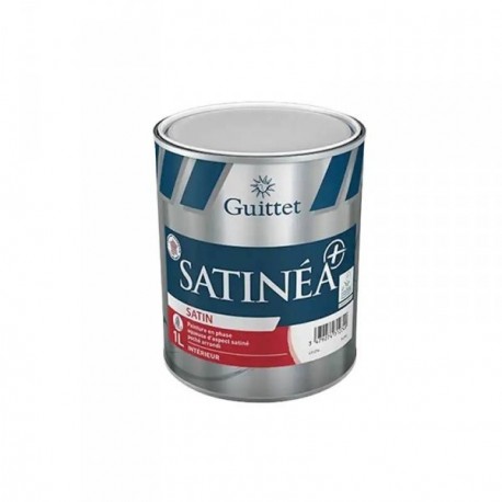 Peinture GUITTET Satinéa+ blanc 1L