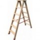 Echelle double RICHOMME BMP2005 5 marches bois - 1,51m