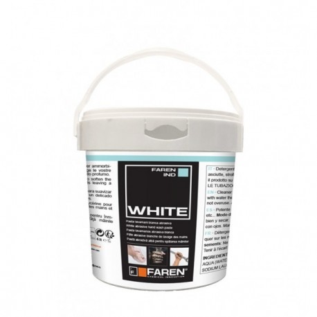 Pâte lavante blanche abrasive WHITE FAREN 1kg