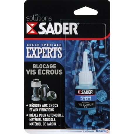 Colle SADER vis et écrou 5ml