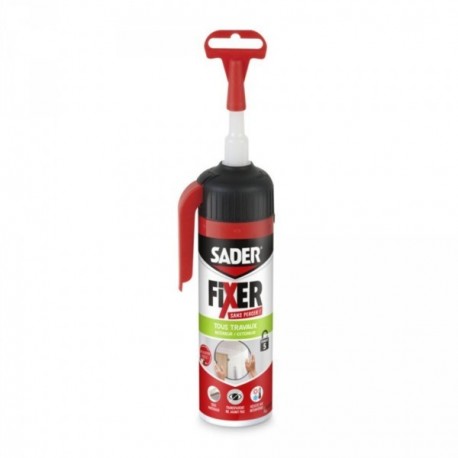 Colle SADER FSP tous travaux Intérieur/Extérieur transparent gachette 110g