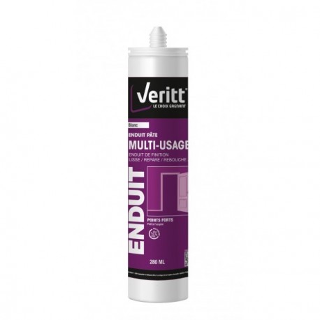 Enduit de finition VERITT blanc 280ml