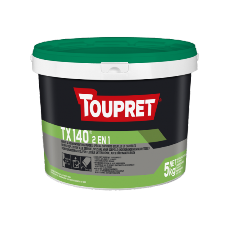 Enduit de rénovation TOUPRET tous usages TX140 5kg