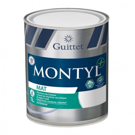 Peinture GUITTET Montyl+ BC blanc 1L