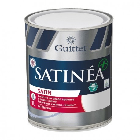 Peinture GUITTET Satinéa+ BC blanc 1L