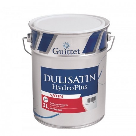 Peinture GUITTET Dulivelours acrylique blanc 3L