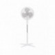 Ventilateur sur pied Nametil GARSACO 45W blanc