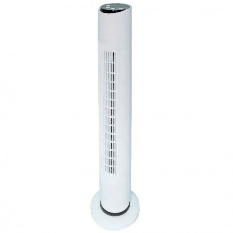 Ventilateur à tour Nandi GARSACO 45W blanc avec contrôle