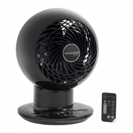Ventilateur WOOZOO compact fixe noir 30m²